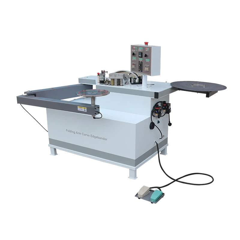 W2 automatic curve edge banding machine special-shaped edge banding machine woodworking paint-free board ecological