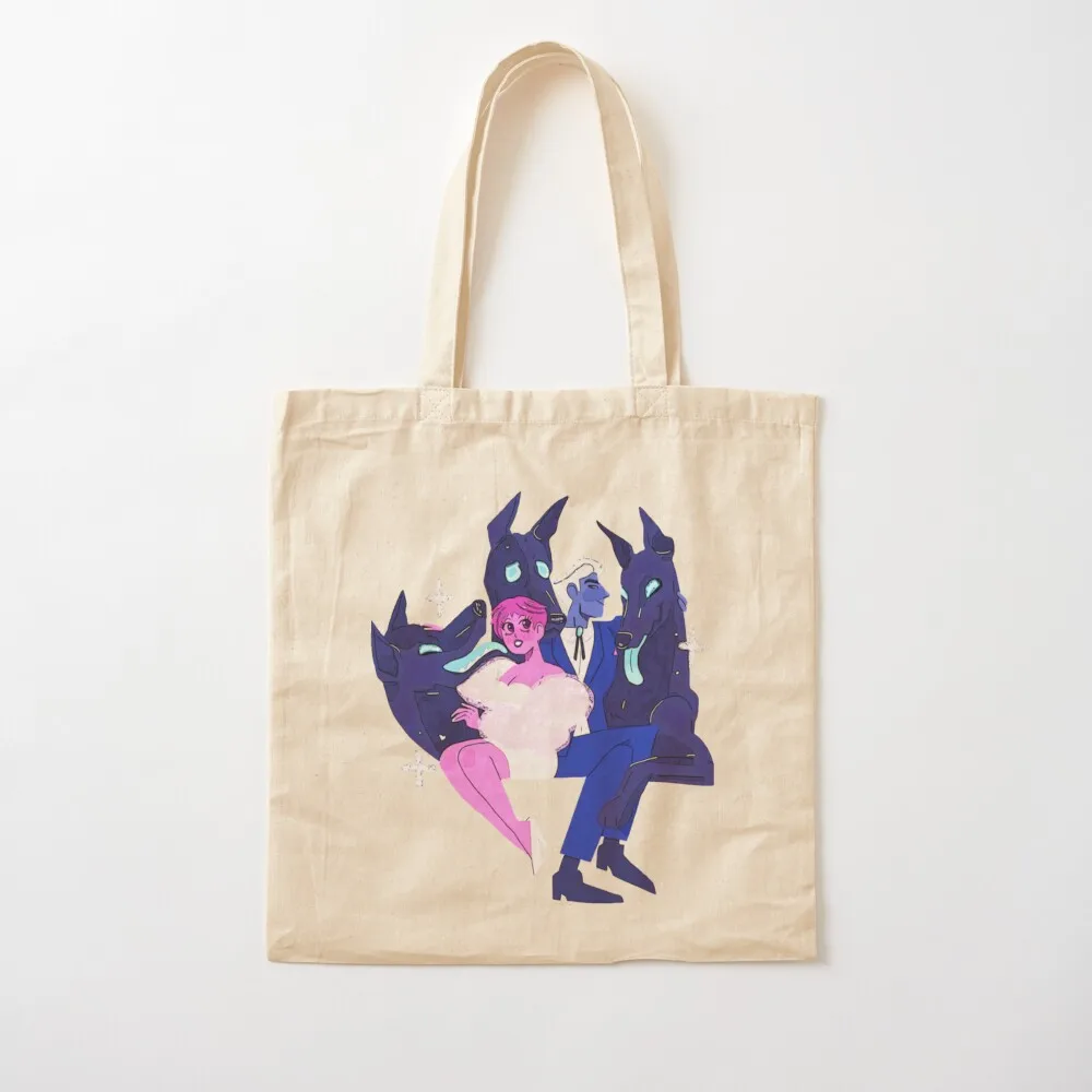 

Lore Olympus Painting Tshirt - Hades Pet Love Tote Bag Big bag hand bags Gift bag Canvas Tote