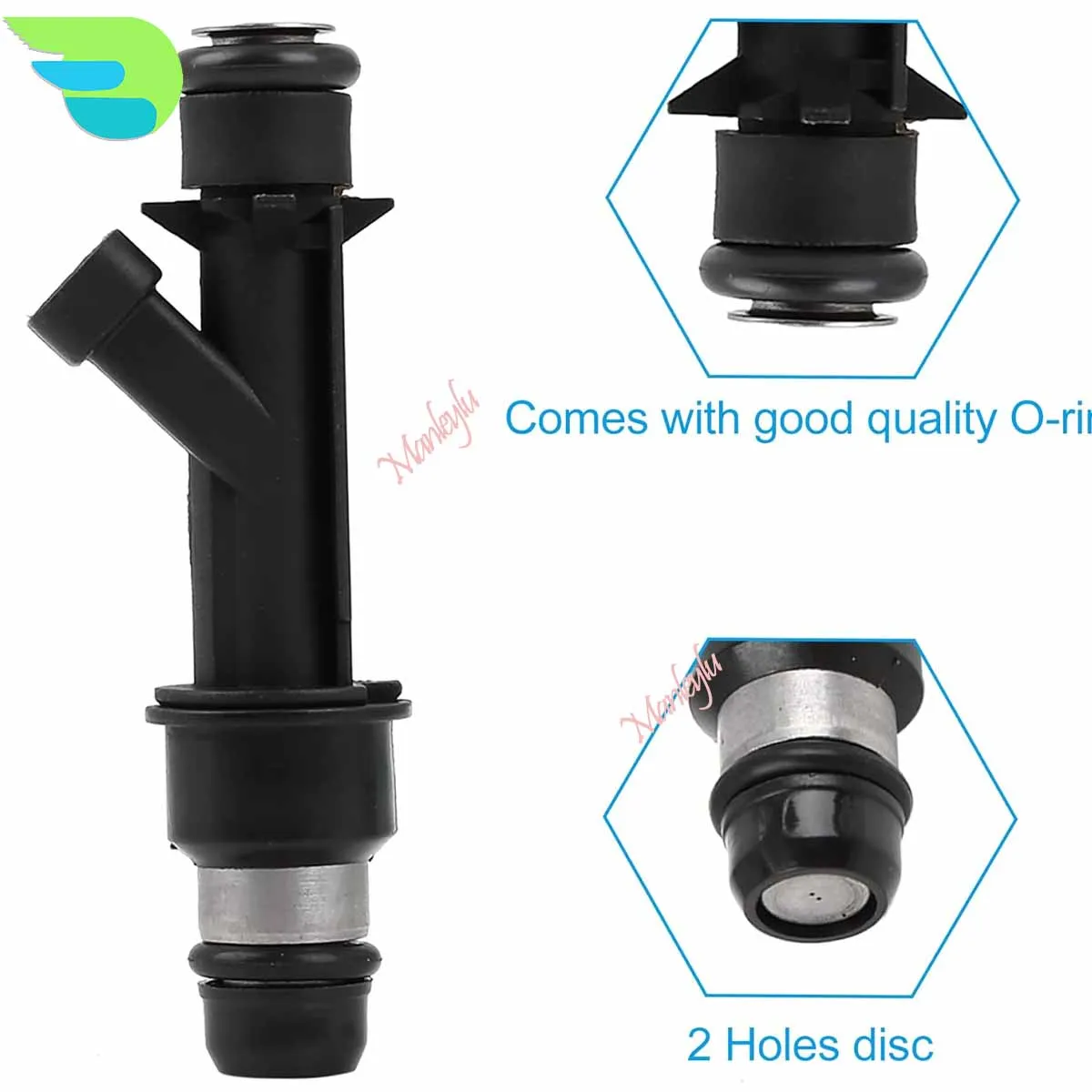 

25319306 4 Pcs Fuel Injectors Nozzles for Chevrolet Cavalier Pontiac Sunfire 2000-2002