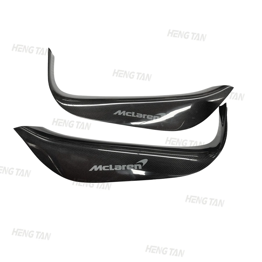 For Mclaren 540C 570 570GT 600LT 2015 - 2019 Dry Carbon Fiber Door Sill Scuff Plate Article Threshold Welcome Pedal Side