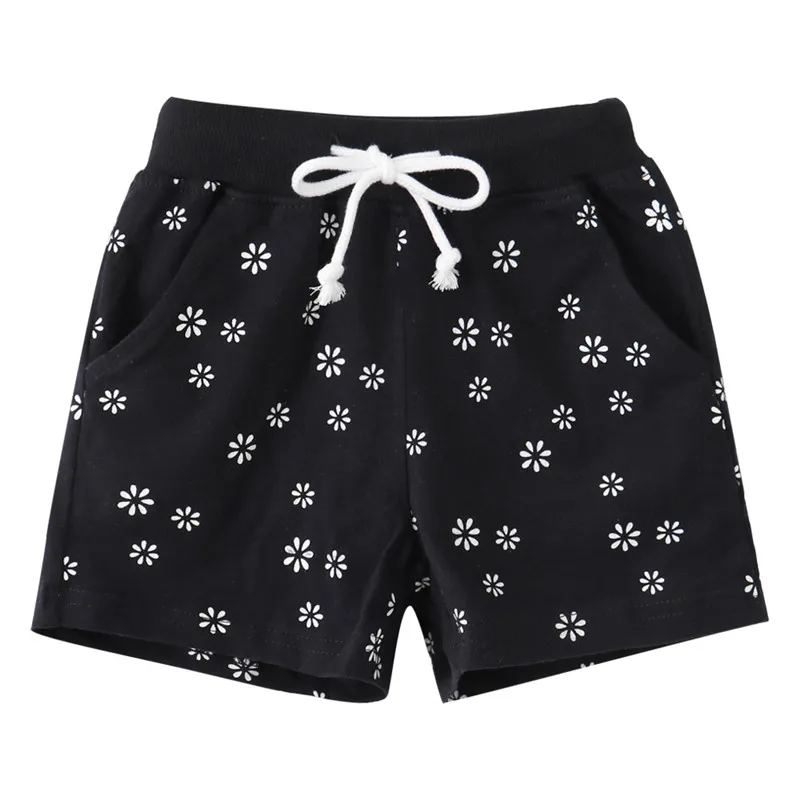 

Jumping Meters Summer Shorts For Boys Girls Pockets Stripe Baby Drawstring Toddler Short Pants Fashion Kids Clothes