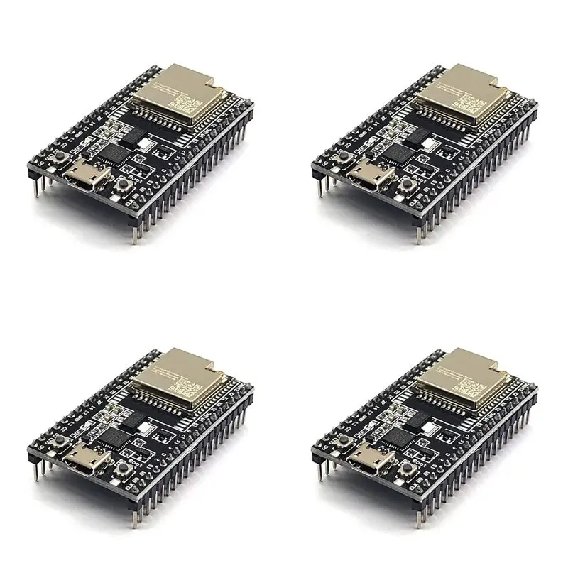 

【PUBLICITY】4X ESP32-Devkitc Development Board: Базовая плата ESP32, совместимая с модулями WROOM-32U, WROVER и антеннами