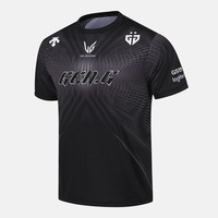 League Of Legends Esports Team Gen.G 2025 World Official Player Jersey LOL Uniforms Nisex Top Ruler Chovy Fans Customized TShirt
