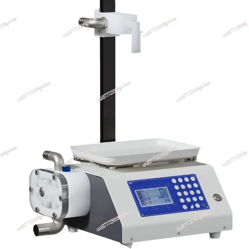 Portable Small Honey Filling Machine Automatic Weighing Quantitative Dispenser Digital Scale Filler