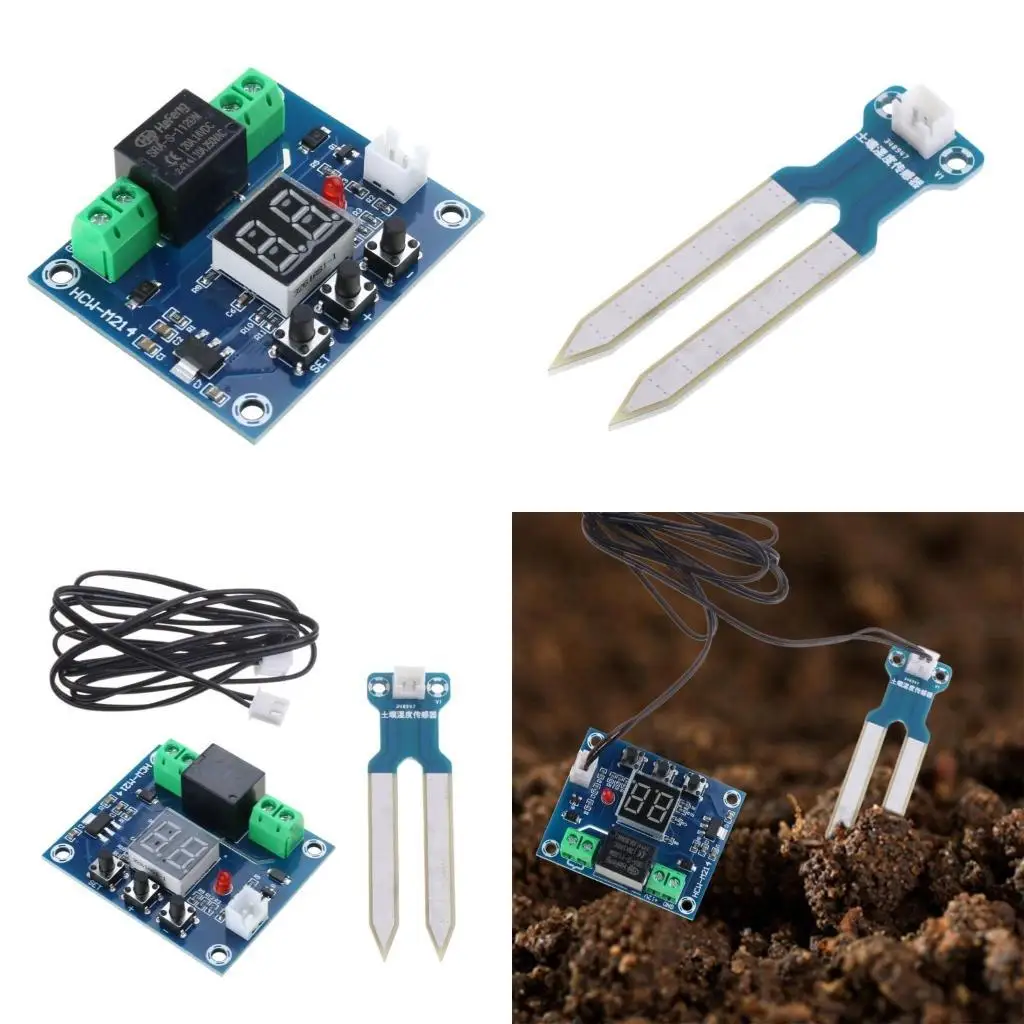 Y1UD Professional Module 12V Gleba Control Control Controller z cyfrowym wyświetlaczem automatycznym modułem systemu podlewania