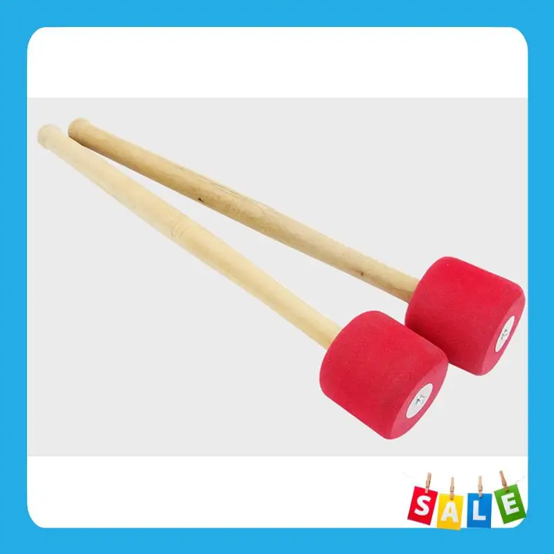 

BABP 12.8 Inch Foam Rubber Drum Sticks, Bass Drum Sticks, Non-Slip Bass Percussion Sticks, Percussion Accessories