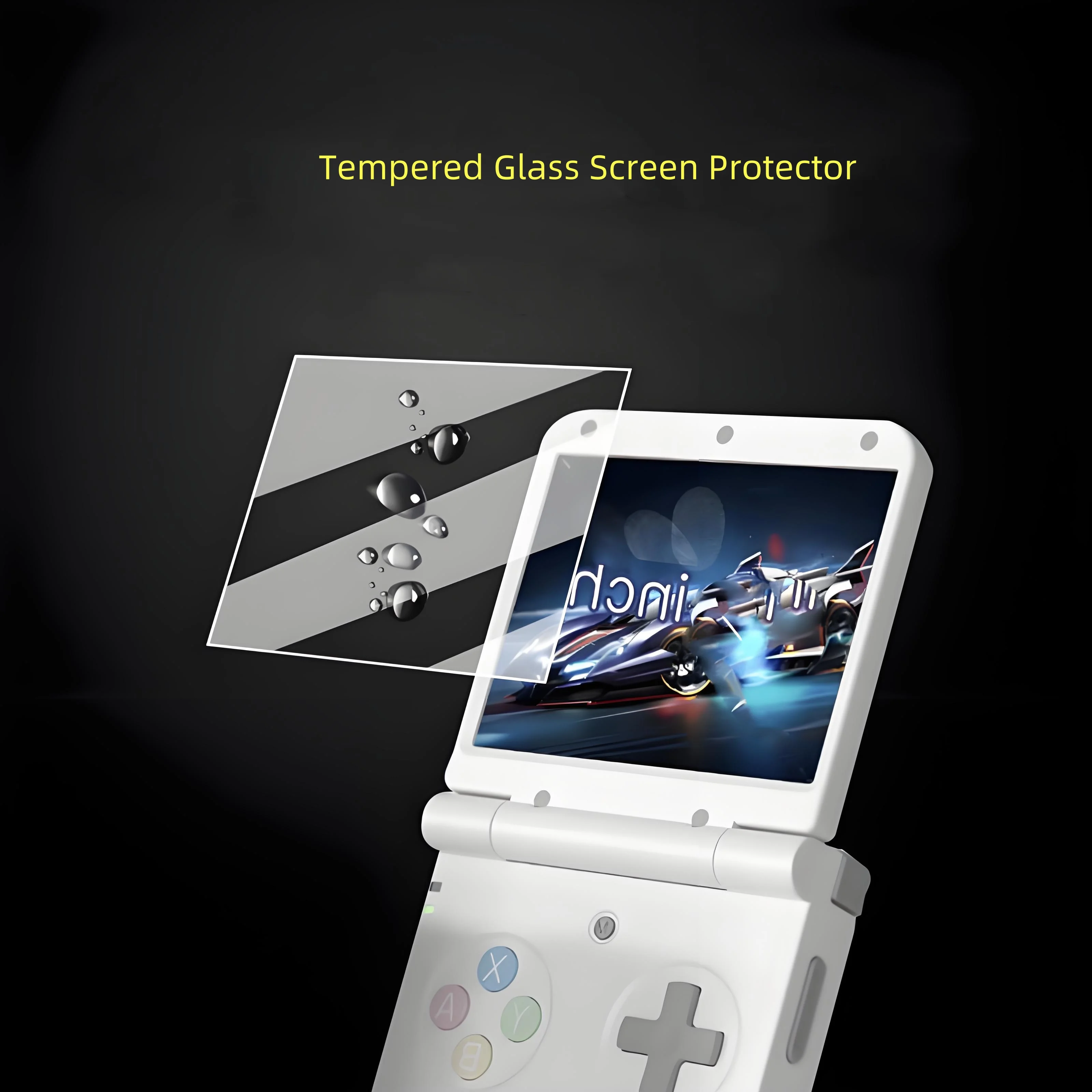 المحمولة ميو الوجه V2 حامي الشاشة الزجاج المقسى فيلم ميو بلدي الوجه لعبة وحدة التحكم HD المقسى شاشة الأفلام لعبة الملحقات