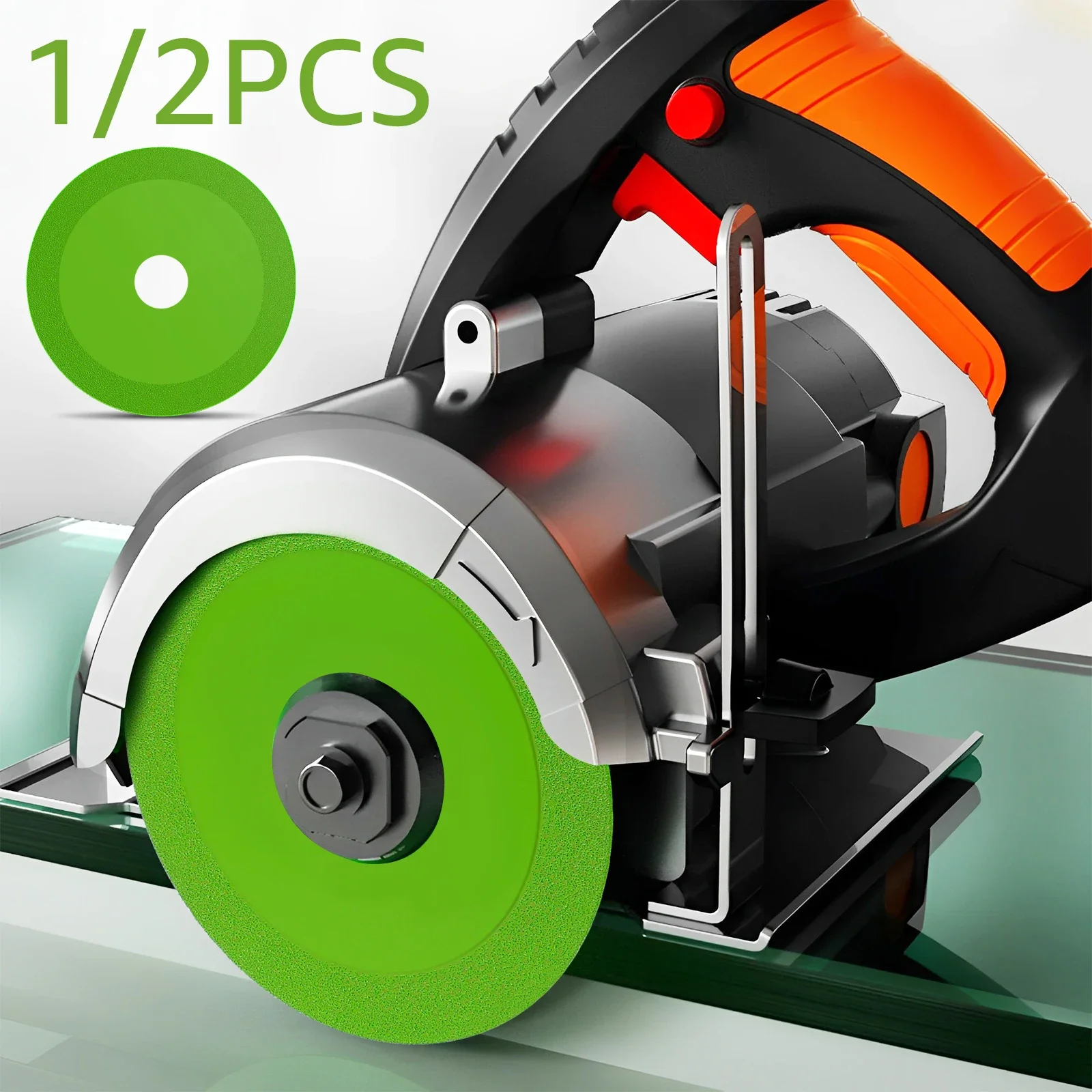 

Glass Cutting Disc 1mm Ultra-Thin Glass Saw Blade Green Ceramic Tile Cutting Blade Reusable Diamond Cutting Blade Polish Angle