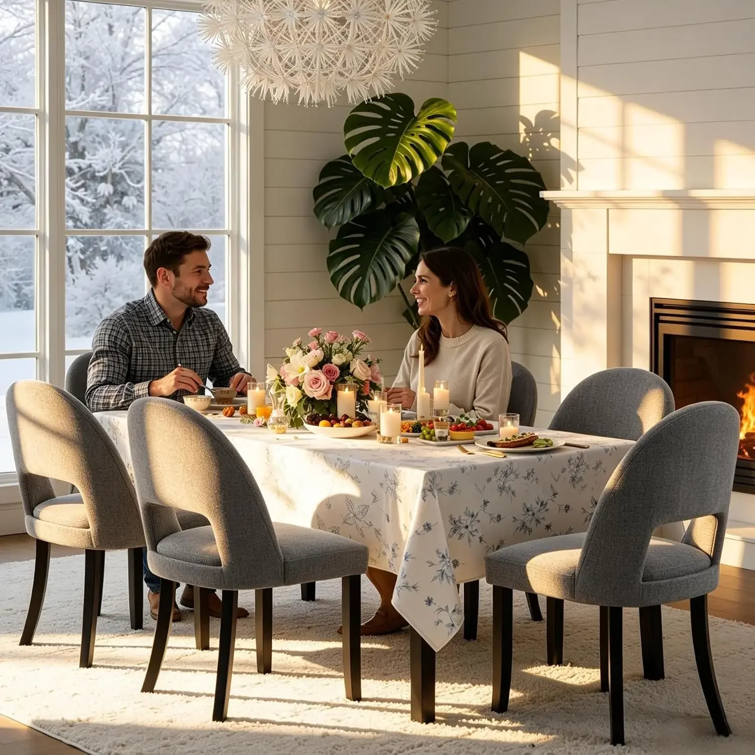 Minimalist Compact Upholstered Dining Chair Durable Creative Practical Distinctive Dining Chair Sedia Da Pranzo Modern Furniture