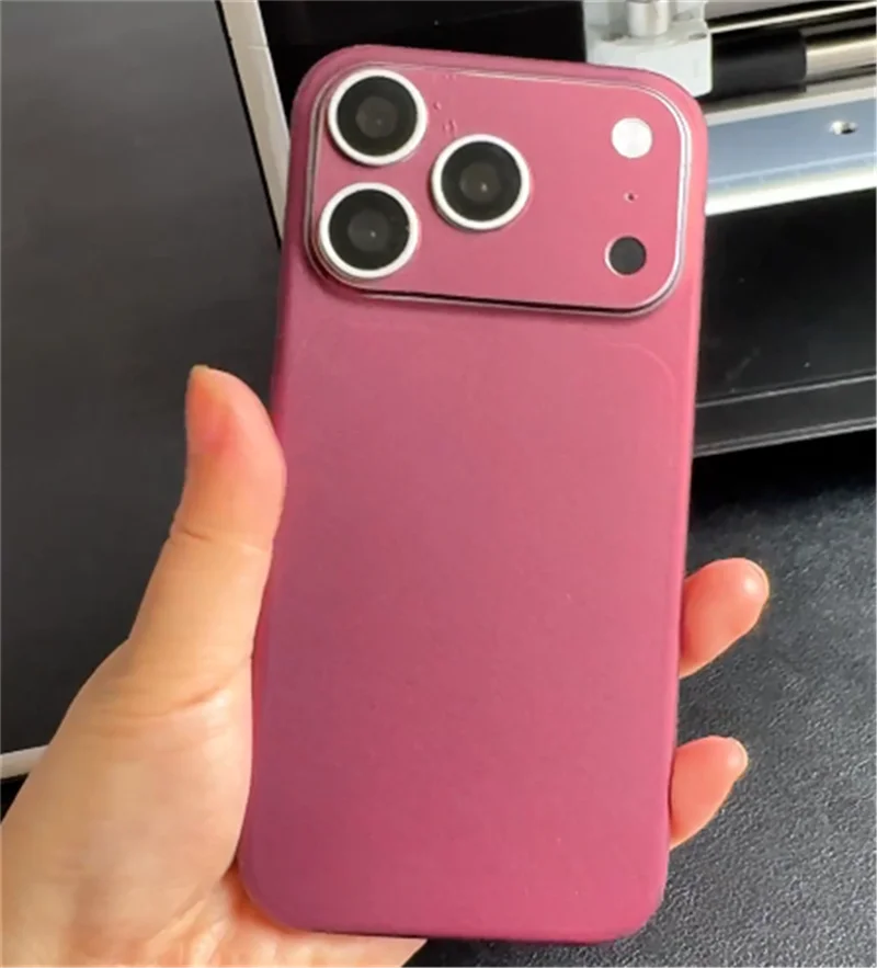 10pcs Metallic Color Matte Back Film for iPhone 18 Pro Max 17 Glacier Blue Color Change Sticker for Y22 Plus Cutting Machine