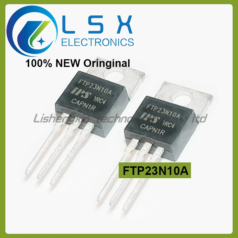 

10PCS FTP23N10A FTP23N10 57A 100V TO-220 Новый и оригинальный