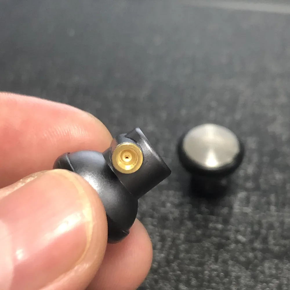FENGRU Earphone suara Bass berat HiFi, unit membran komposit PU PT52 16mm 32ohm Diy dengan antarmuka MMCX