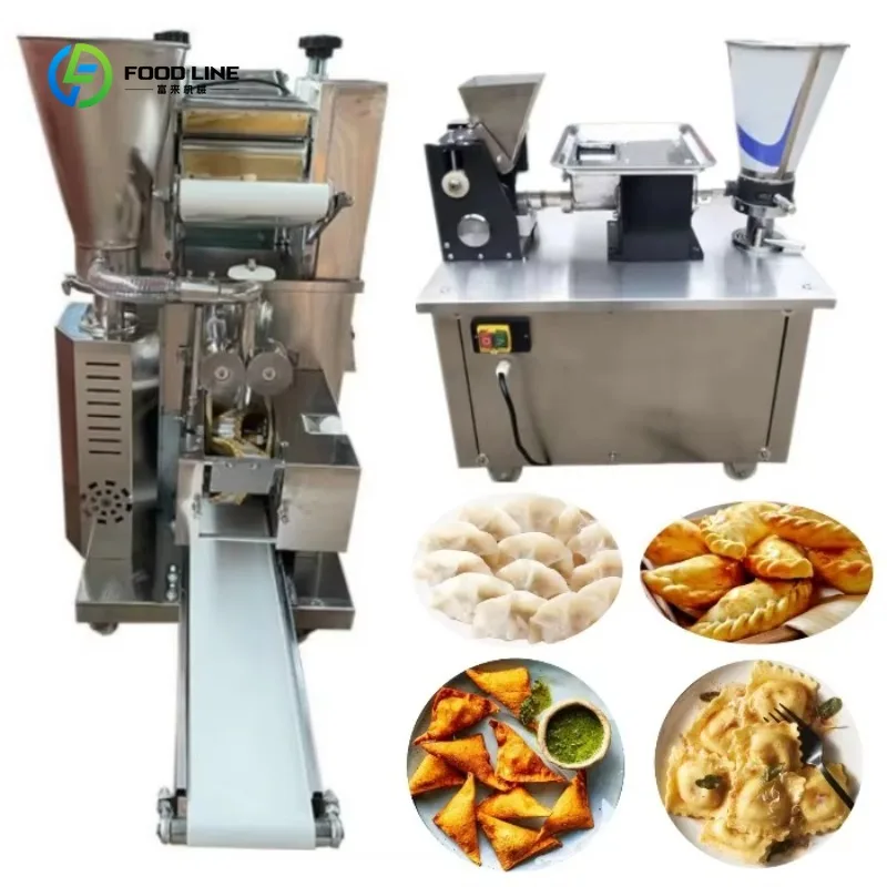Round Dumpling Machine Mini Ravioli Forming Curry Puff Maquina De Empanadas 20 cm Samosa Patti Machine Meat Pie Making Machine