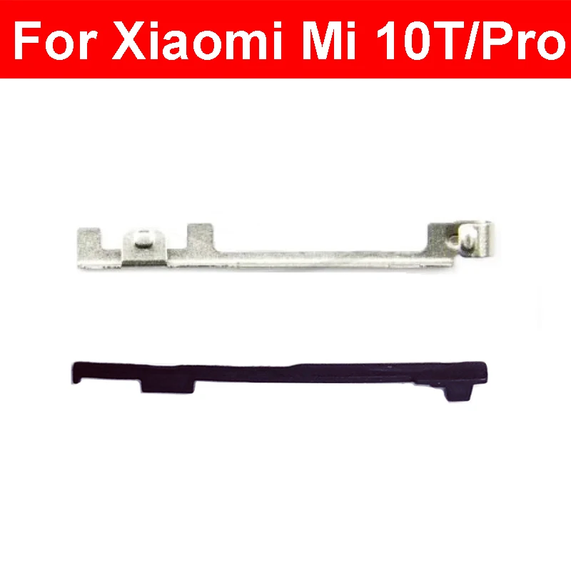 Volume Buckle Button Bracket For Xiaomi Mi 10T 10T Pro Volume External Clip Rubber Layering Side Key Bracket Rubber Holder Parts