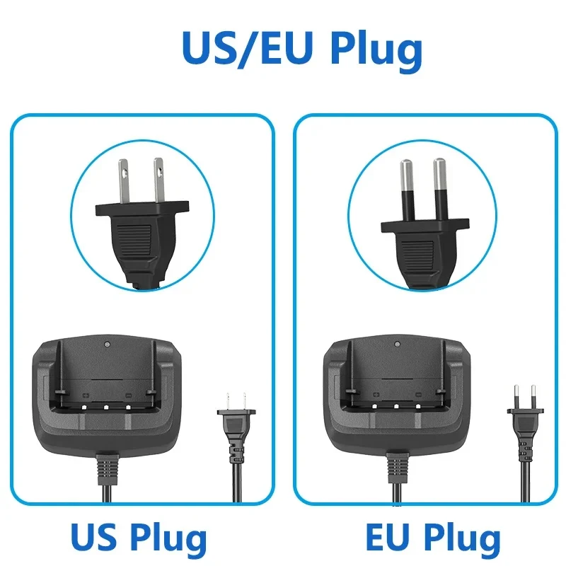 Baofeng UV-26 Desktop Charger Base UV-16M Battery Charger Dock Replacement US/EU Plug K5 Plus 5RM UV-5RH Pro Radios Accessories