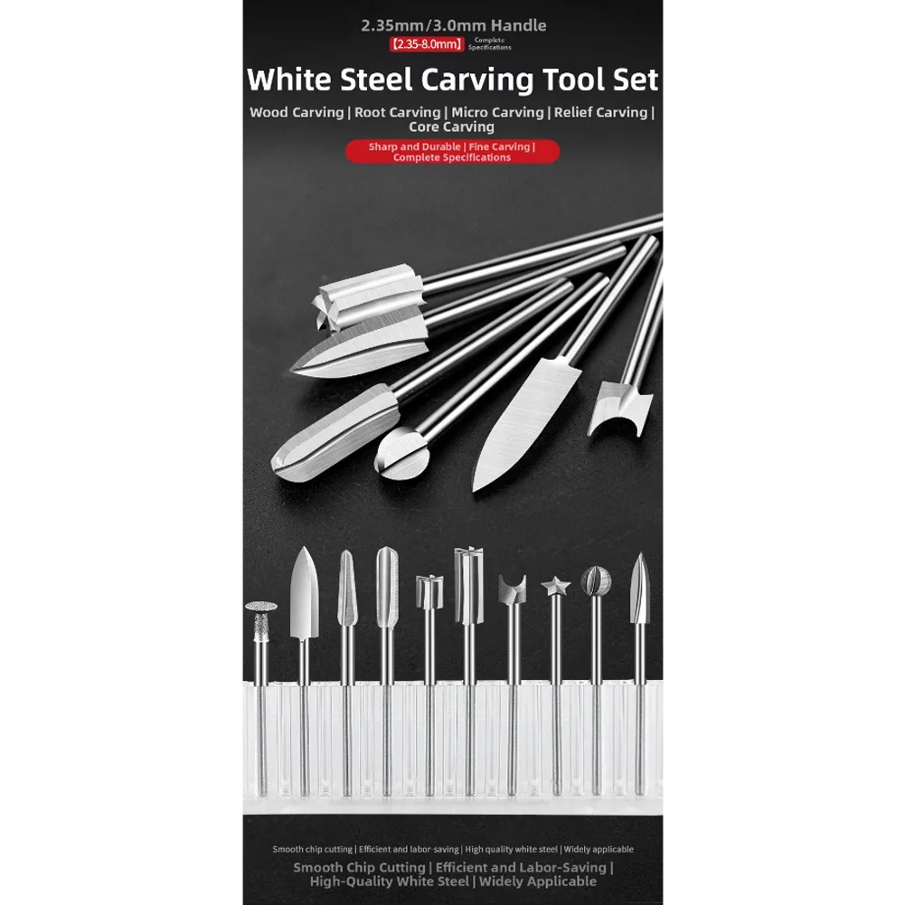 

Набор для резьбы, гравировальные насадки для гравировальных проектов, AS SHOWN, набор сверл с улучшенным управлением, сверло, легкое обслуживание, высокая твердость