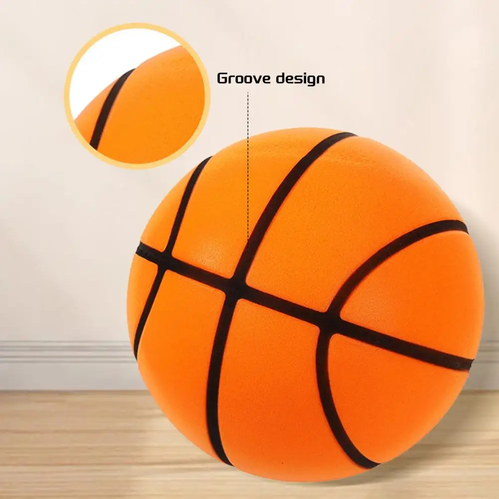 Noise-reducing Basketball Dribbling Training Basketball High Rebound Indoor Silent Basketball for Kids Dribbling for Boys