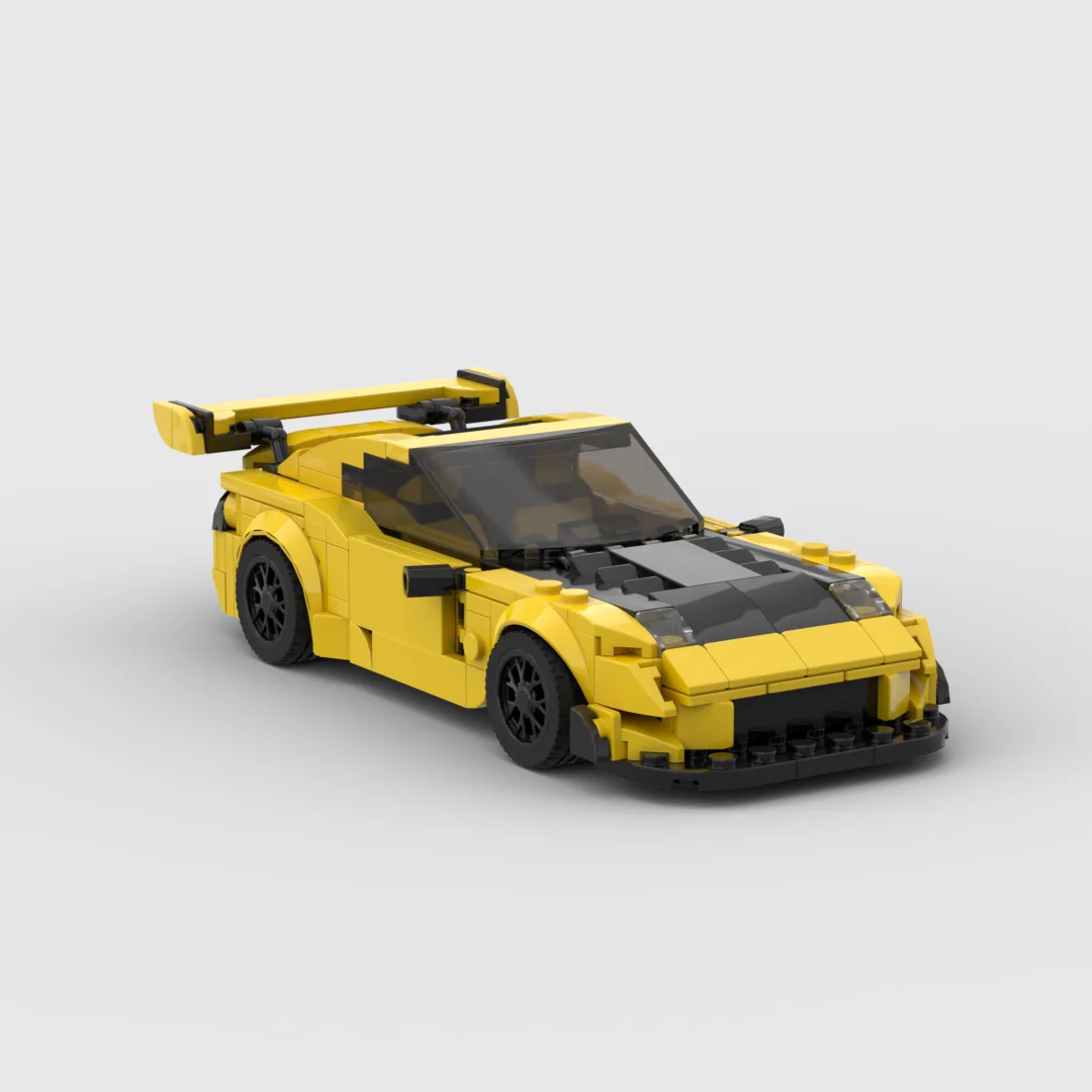 

MOC 312pcs mazda RX7 FD3S/FD/FC racing sports car Vehicle Racer Building Blocks Brick Creative Garage Toys for Boy