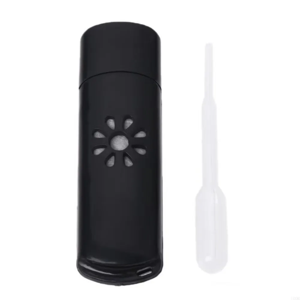 Refillable USB Powered USB Diffuser Mini Size LED Light USB Aroma Portable Plastic Car Scent Device for Home