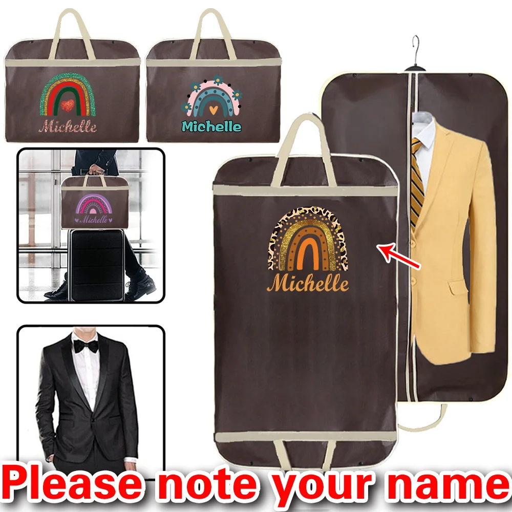 Personalized Customized Dust-proof and Moisture-proof Foldable Clothing Cover Fashion Printing Coat Cover