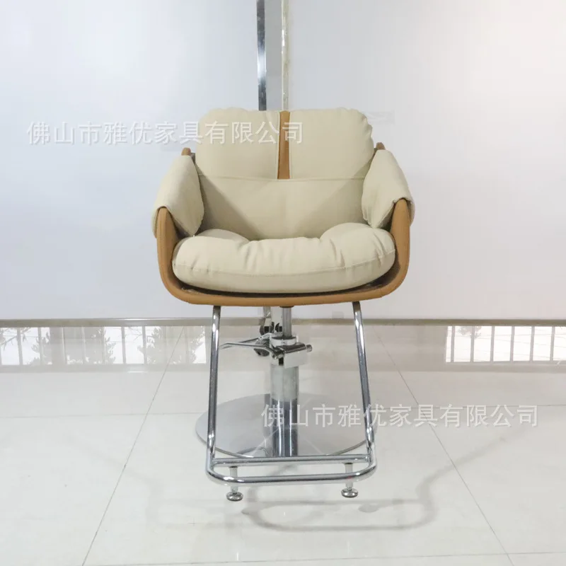 Barbershop hairdresser chair hair salon special liftable hair cutting chair Internet celebrity barber hairdressing chair beauty