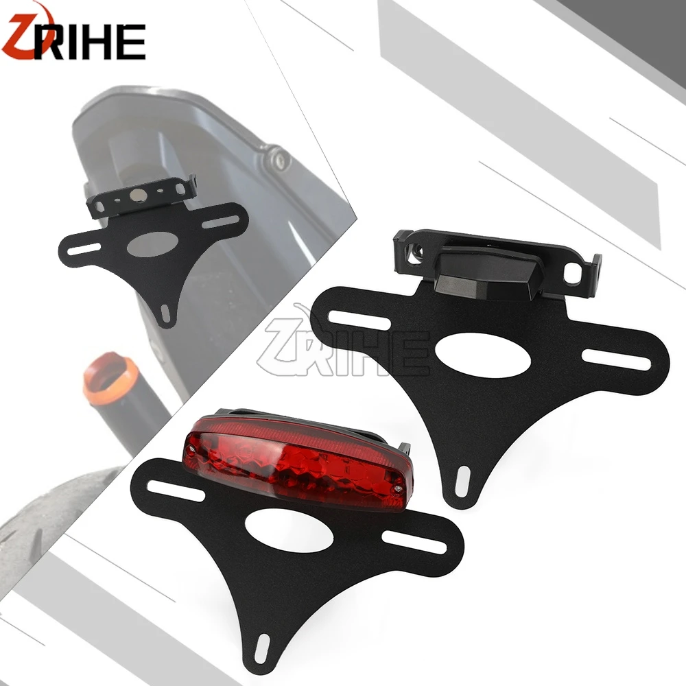 

For 890 790 Duke 2020 2021 2022 2023 2024 License Plate Holder Bracket Rear Tail Tidy Fender Eliminator Kit 890 Duke R / GP 2022