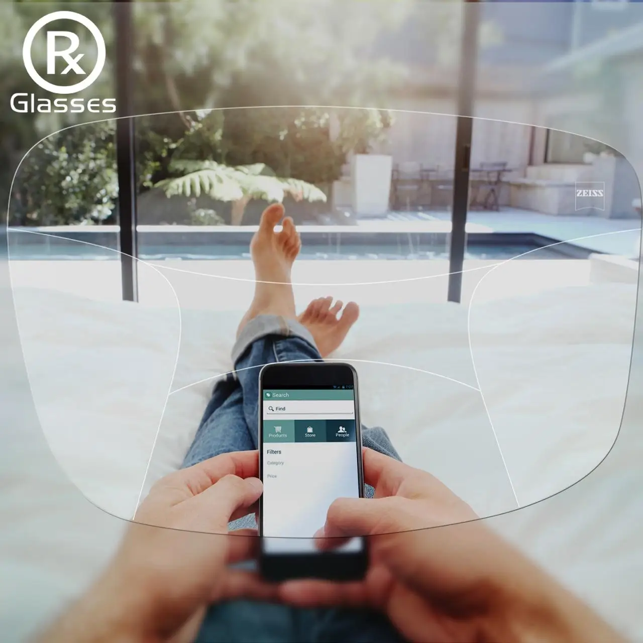 Widest Field Multi-focus Prescription Progressive Lens See Far and Near ADD Lenses Office Reading Medical V+ Hard Durable