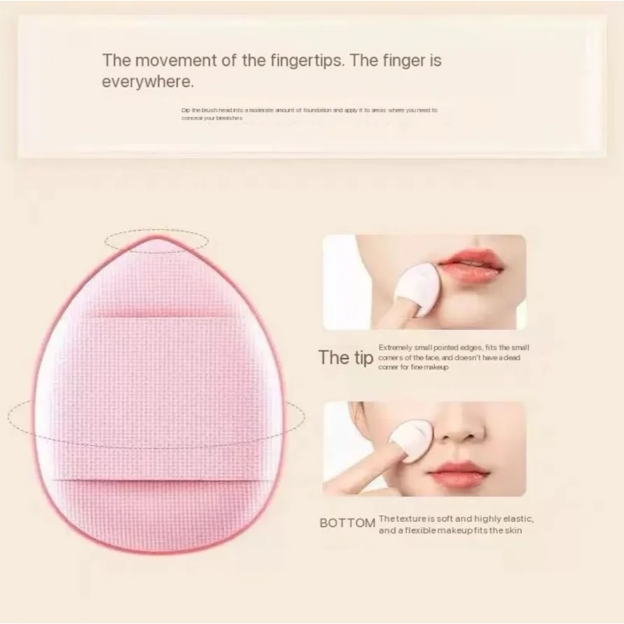 12pcs Professional Makeup Sponge & Powder Puffs pink Set,Cushion&Loose Powder Puffs,Blending&Mini Detail Sponges MultiUse