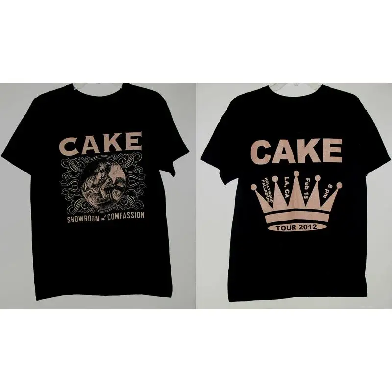 2 Sides Cake Band Concert 2012 Tour Shirt Black Unisex S-5XL EM1525