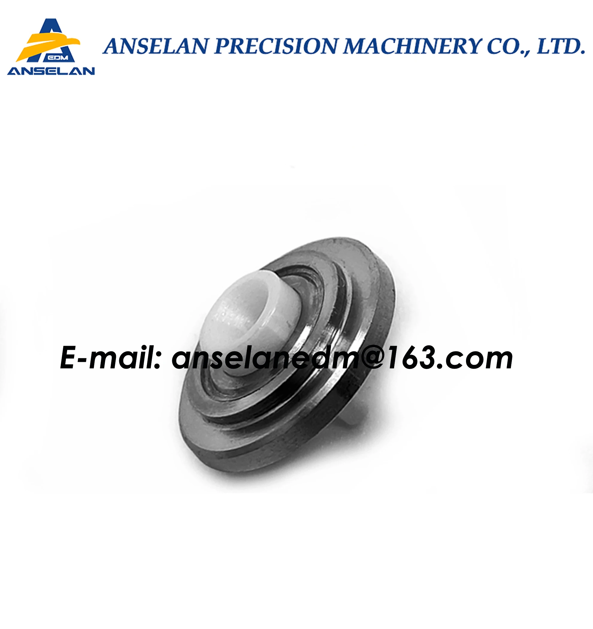 419.054.2 edm Inside nozzle complete for Agiecut AC150,AC170,AC200,AC250,AC270 wirecut machine. Agie 419.054, A419054