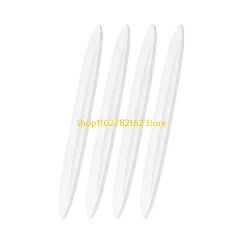 

547B Thin Curved Car Door Protectors Heat Resistant Adhesive Backing No Residues Removal 3mm Thickness