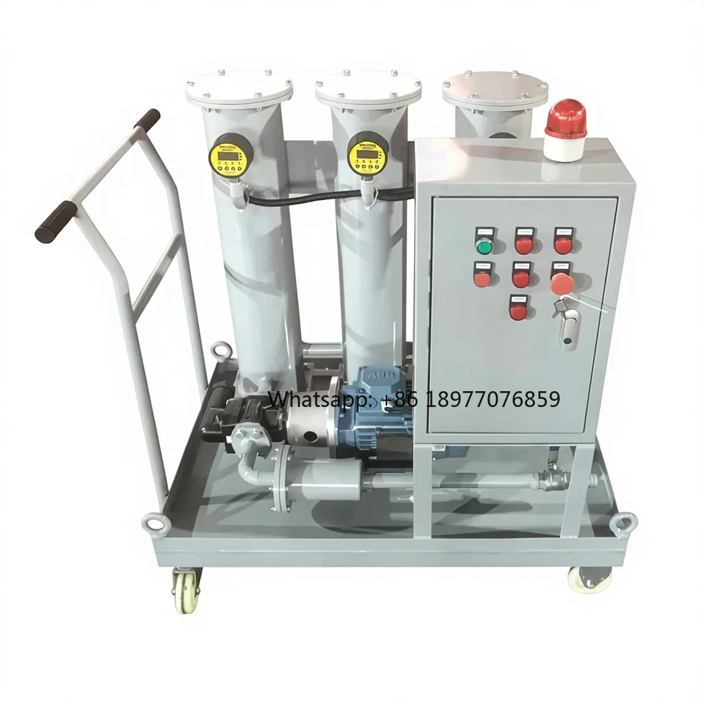 2026 High-Capacity Oil Purification Trolley System With Zero Oil Waste Technology For Transformer And Insulating Oil Treatment