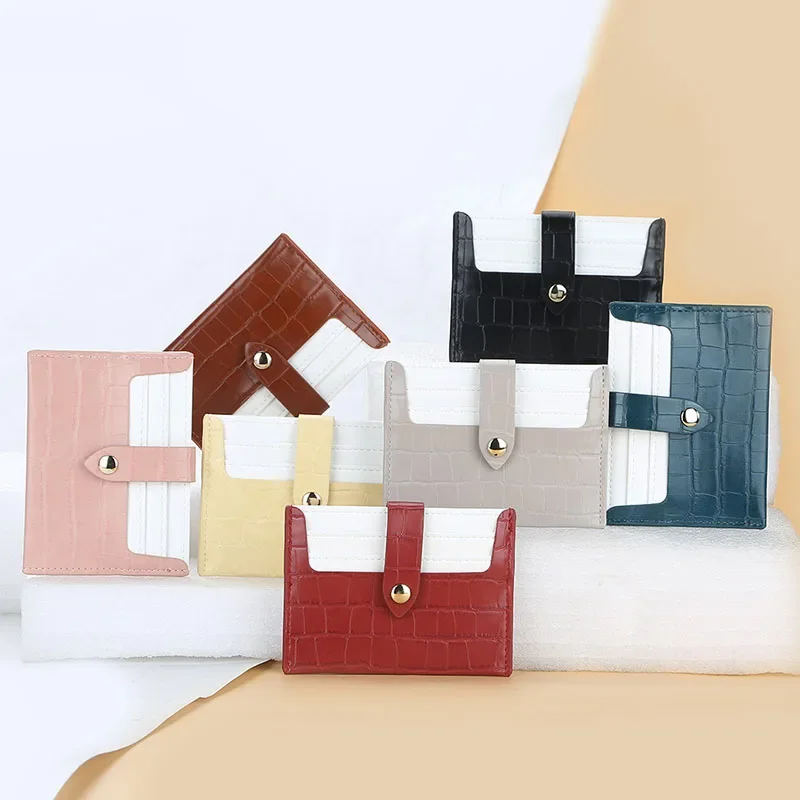 Women PU Leather Hasp Wallets Fashion Card Holder Wallet Money Bags Thin Coin Pocket Wallet Purse High Quality Carteira  Purse