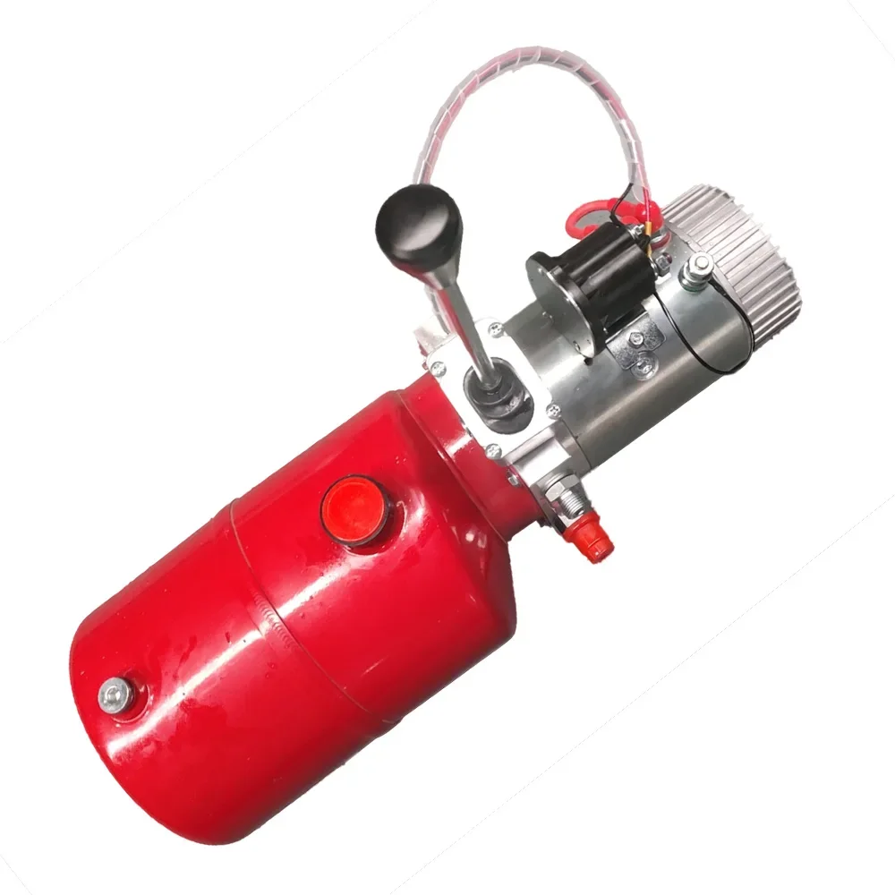 6L Manual Release valve hydraulic power unit 3200psi DC 12/24V Hydraulic Pump for Semi-electric forklift