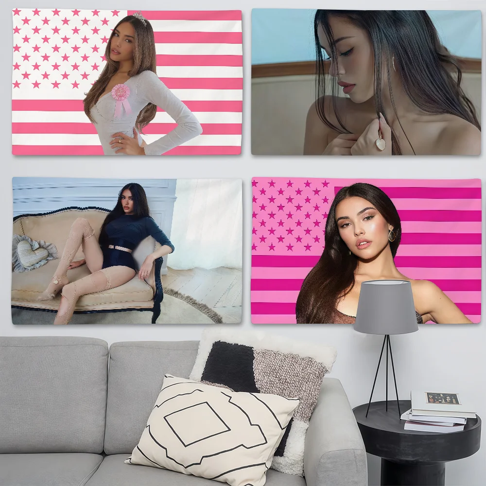 Singer M-madison Beer Flagge, geeignet für Geburtstagsfeiern, Wohnzimmer, Schlafzimmer und Outdoor-Camping-Dekorationen