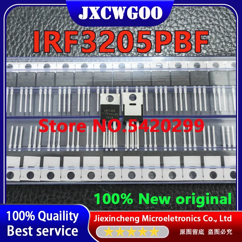 10-50-100PCS IRF3205 IRF3205PBF TO-220 MOSFET 55V 110A TO220 100% New imported original