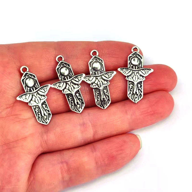 5pcs new DIY Animal moth butterfly sun tree pendant charm for women man Accessories