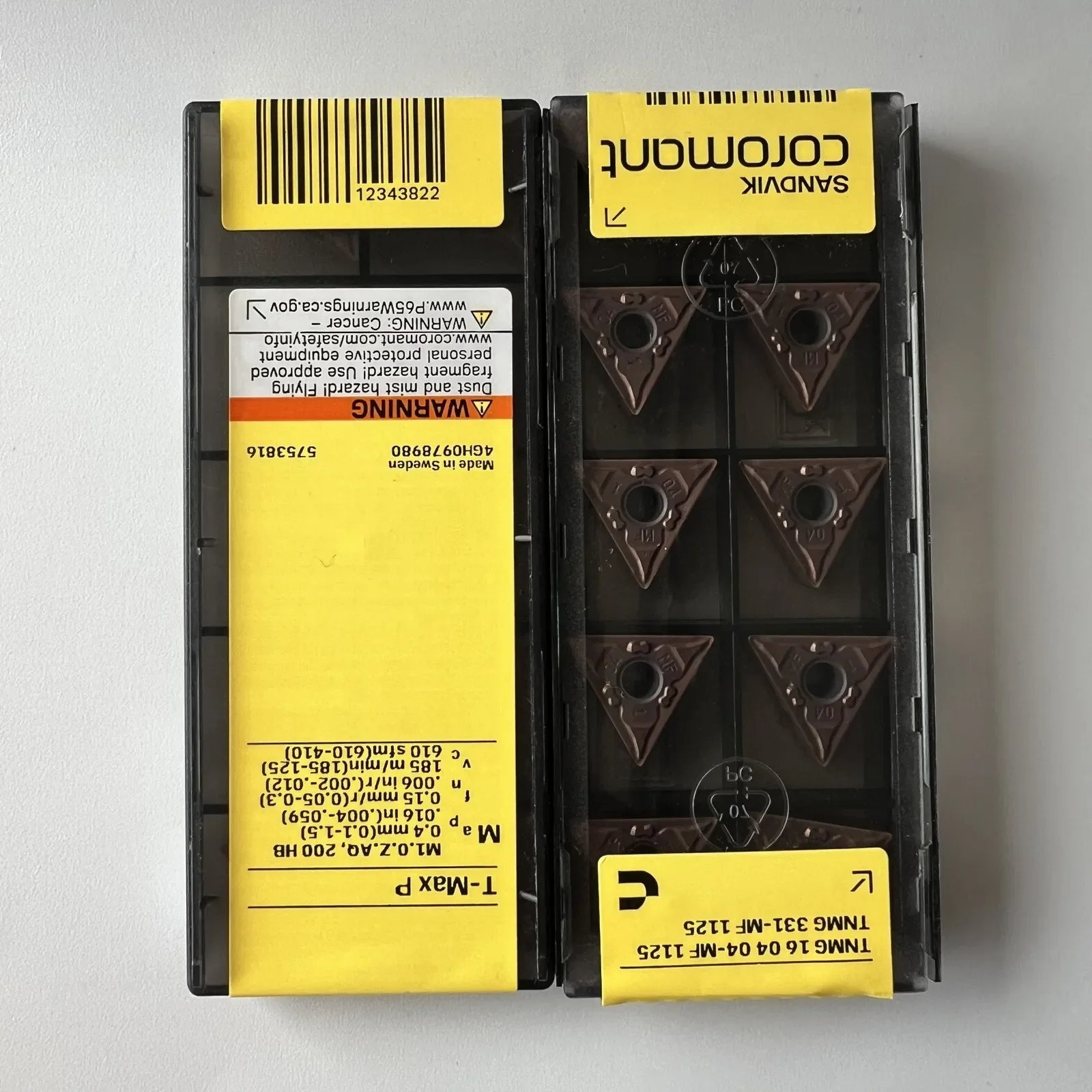 

SANDVIK-Coromant / TNMG160404-MF 1125 / 10 Pcs