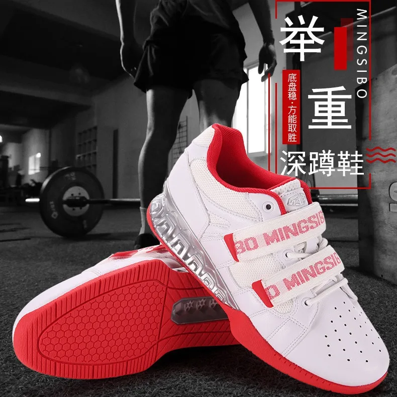 

Unisex Powerlifting Squat Shoes for Gym Training Professional Weightlifting Shoes for Men Women