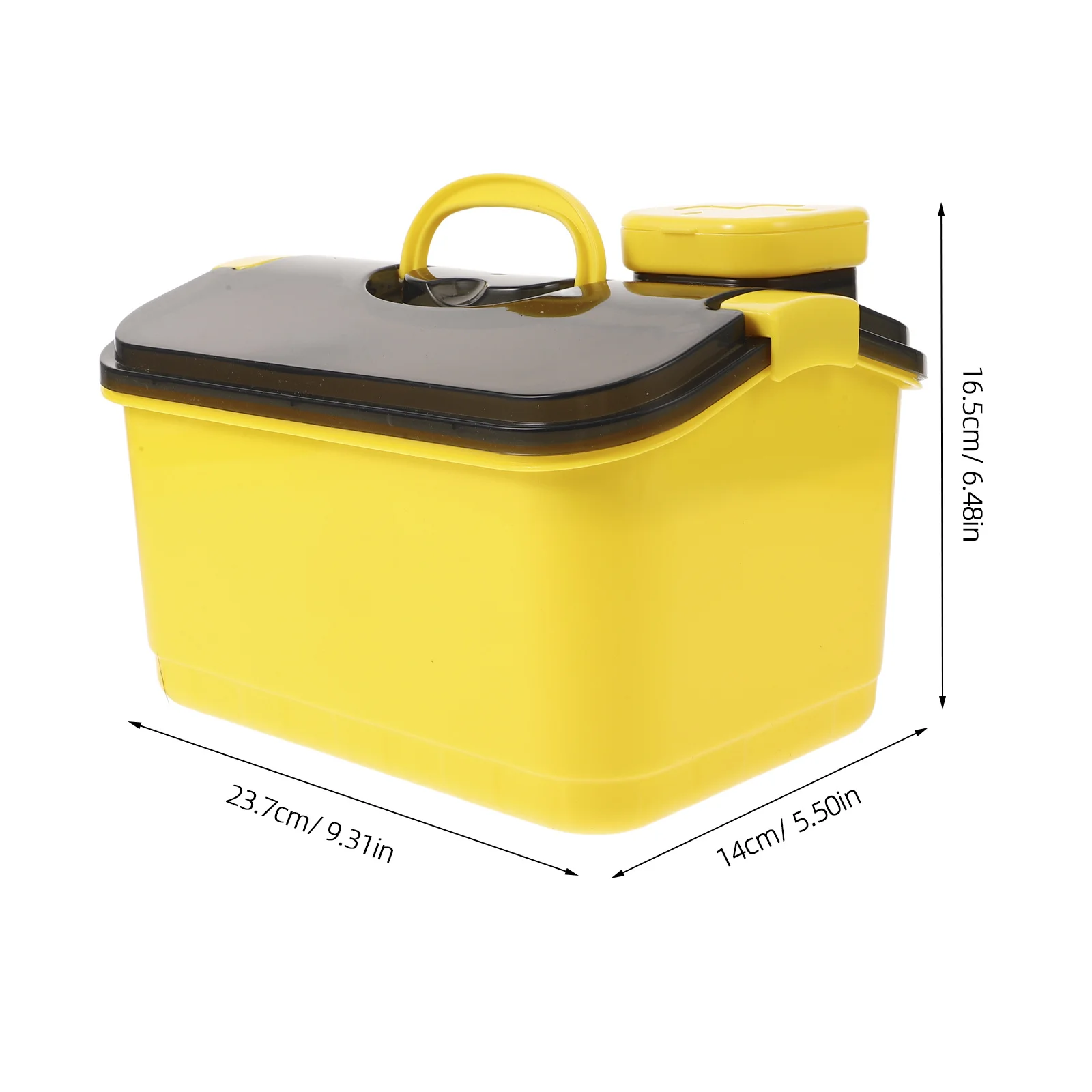 صندوق دواء محمول بطبقة مزدوجة حقيبة مساعدة كبيرة صندوق تخزين منظم للسفر المنزلي في حالات الطوارئ في الهواء الطلق #5