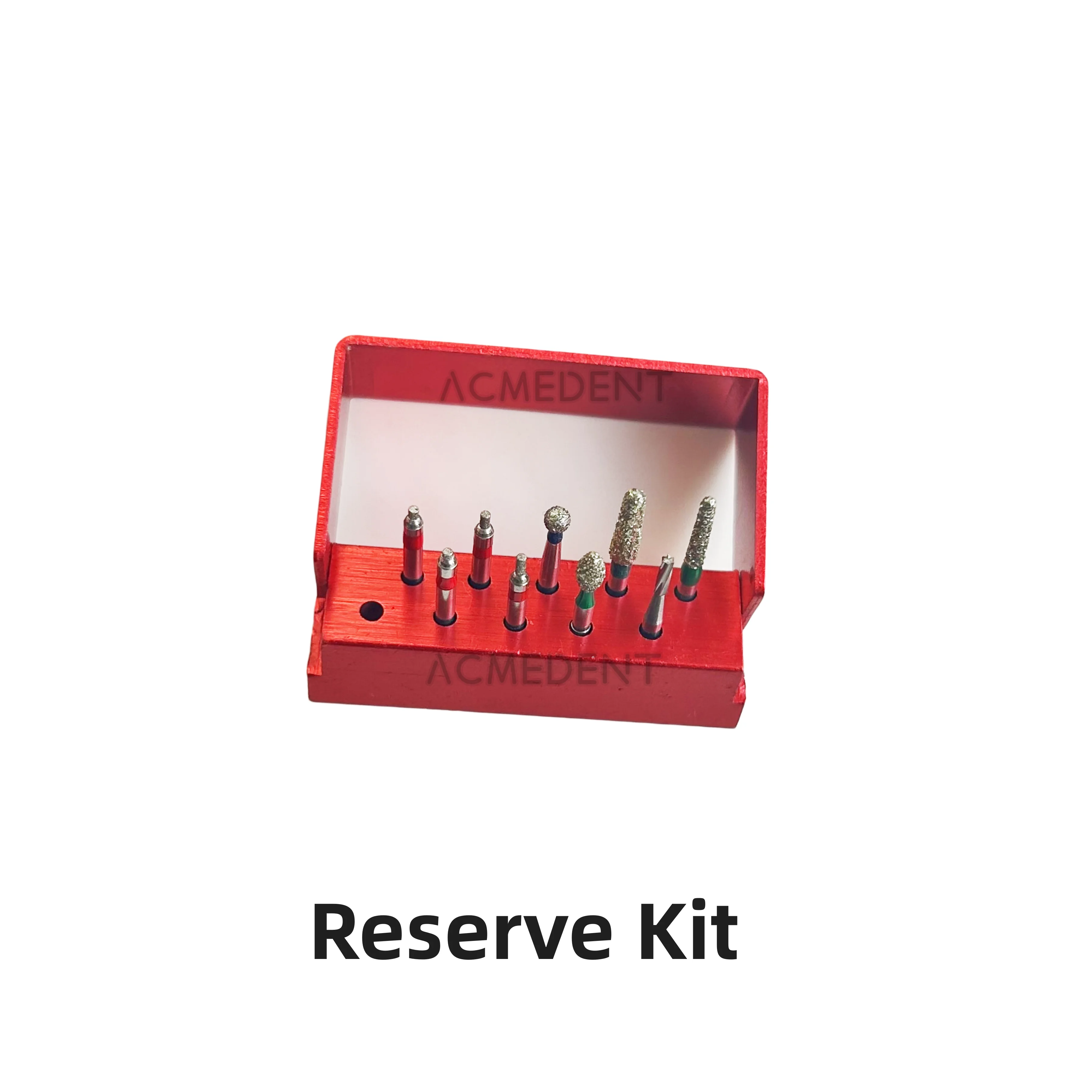 Dental Reverse Preparation Burs Direction Burs Fissure Drill Diamond Bur Kit