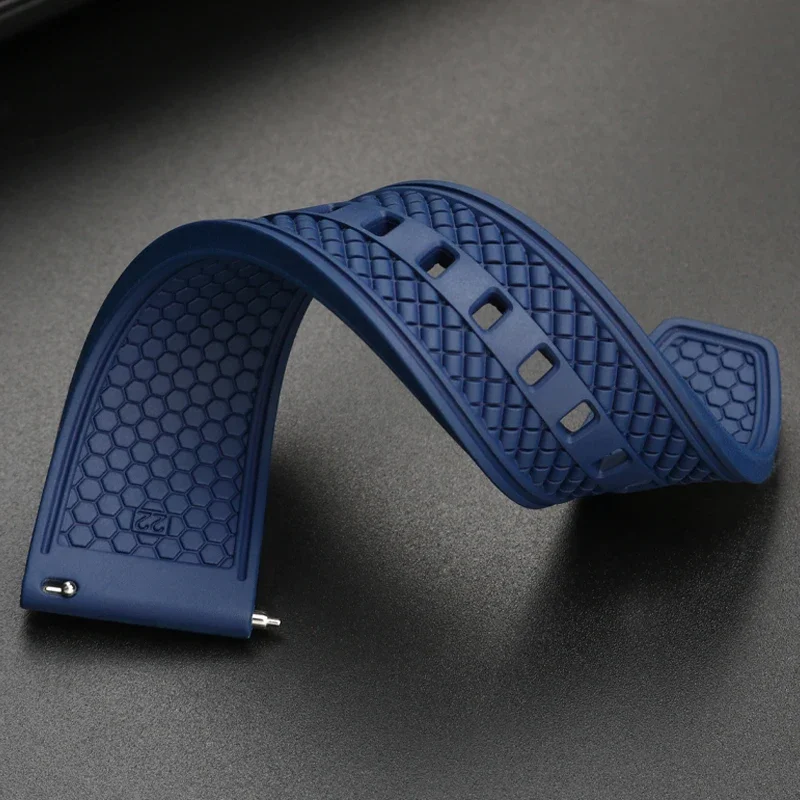 المطاط حزام الساعات ل Seiko IWC رولكس الهراء حزام أساور موضة العالمي رجالي غواص سيليكون ساعة رياضية الفرقة 20 مللي متر 22 مللي متر