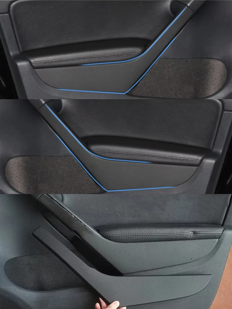 Schwarz Links Rechts Innentür Zuggriff Abdeckung Trim Für Volkswagen VW Golf 6 GTI MK6 2009-2014 5K 4868039 Ein 5K 4868040 A – Detail 8