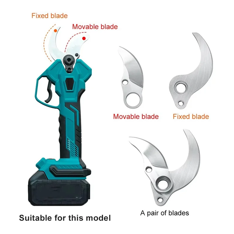 M11K-SK5 40Mm For Electric Scissors Replacement Blades Accessories For Electric Pruning Shears Set Of 3 For Cutting Branches