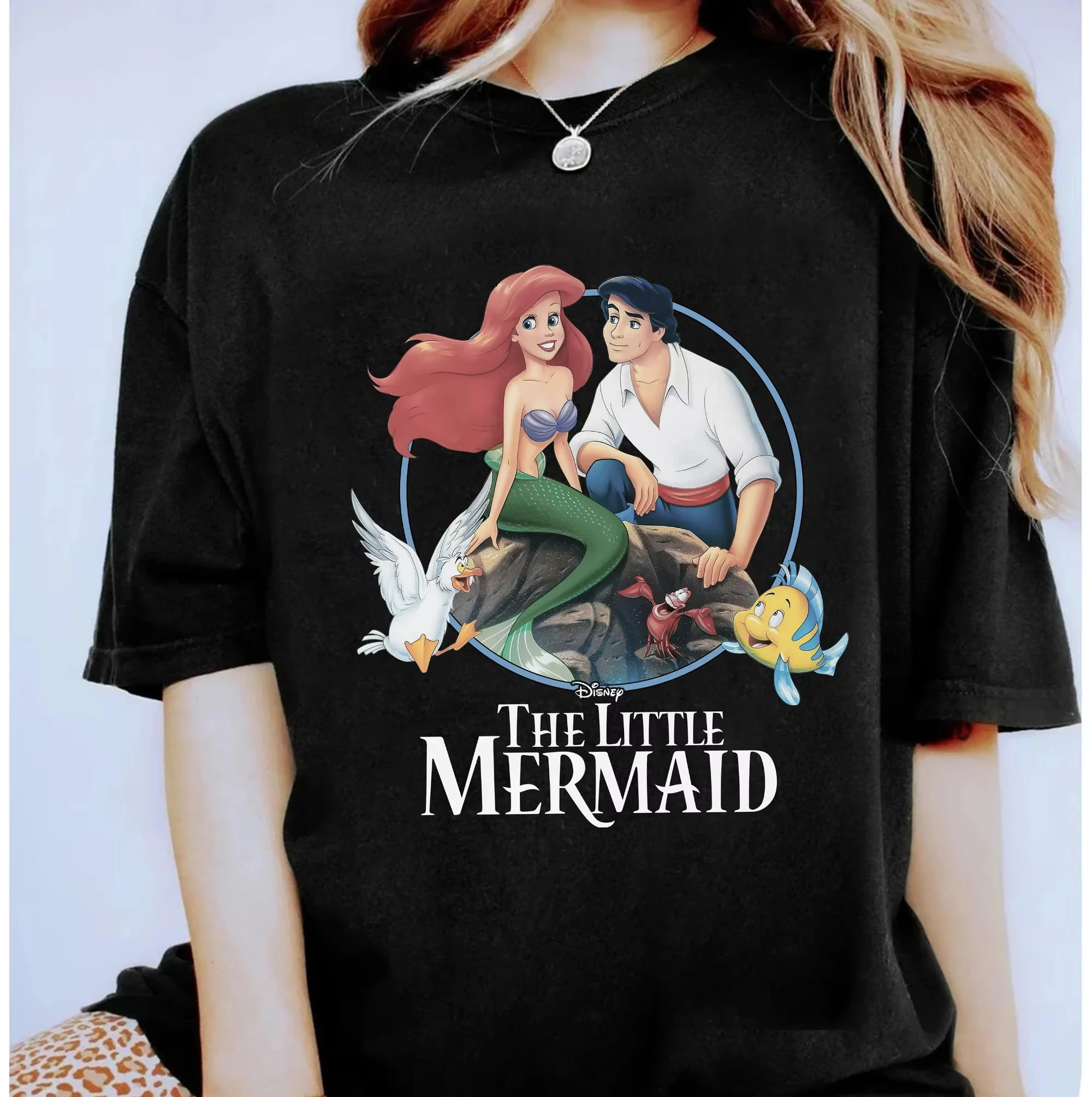 

Disney Little Mermaid Classic Group Shot Ariel and Prince Eric Shirt, Disneyland Family Shirt, Magic Kingdom, Epcot Theme Park