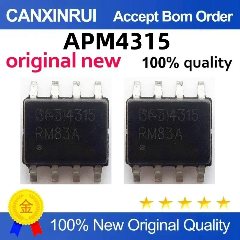 

(5-100 pieces) Original APM4315 APM4315KC-TRL SOP8