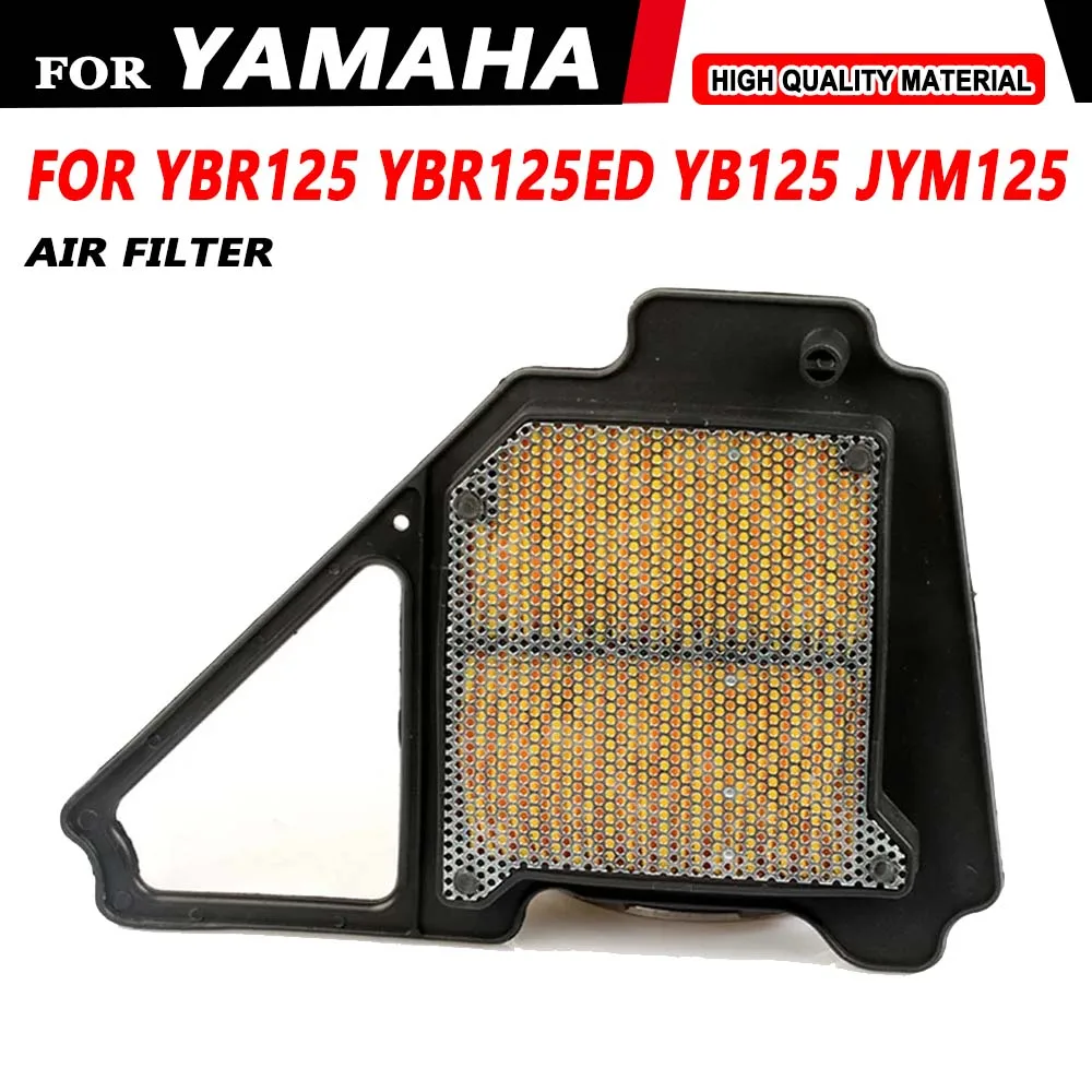 Motorcycle Air Filter Core for YAMAHA YBR 125 YB 125 Z Element Assy JYM 2002-2013 2003 2005 06 07 2008 2009 2010 2011 Accessorie