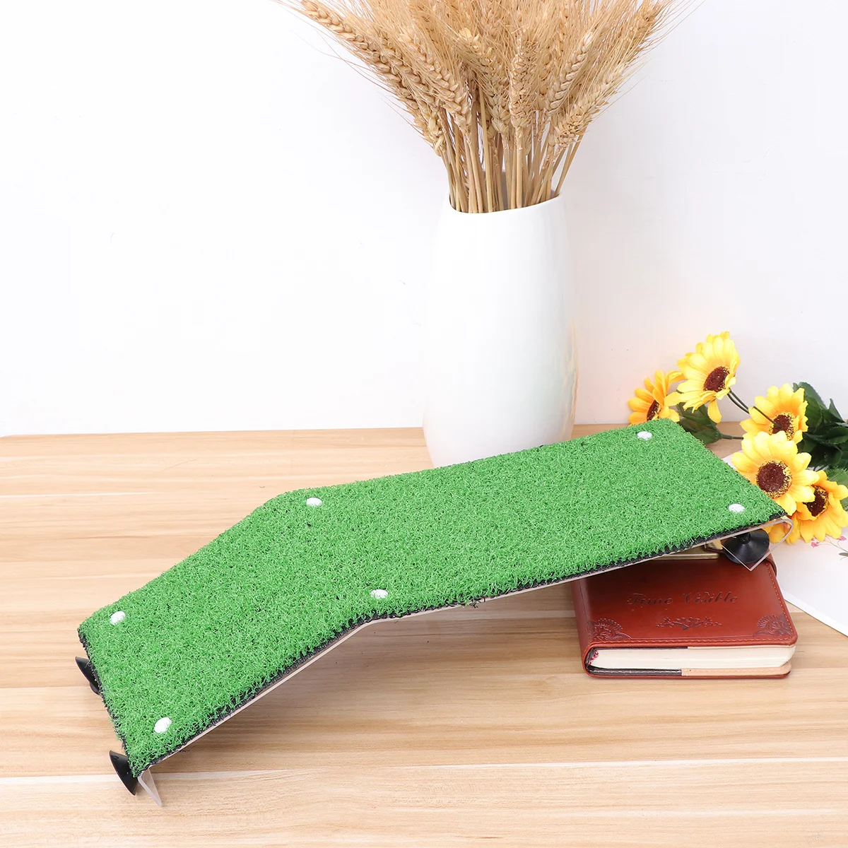 

Simulation Lawn Terrace Medium Lifelike Grass Ladder Safe Reptile Shelter Basking Platform Aquarium Decor Lifelike Grass Ladder