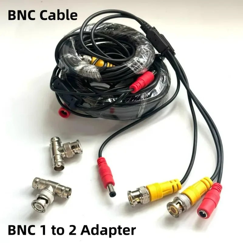 

Кабель-удлинитель BNC+DC, диаметр 4,0 мм, для камер AHD, коаксиальный, для видеонаблюдения, с интегрированным питанием, готовый к использованию, 1 шт.