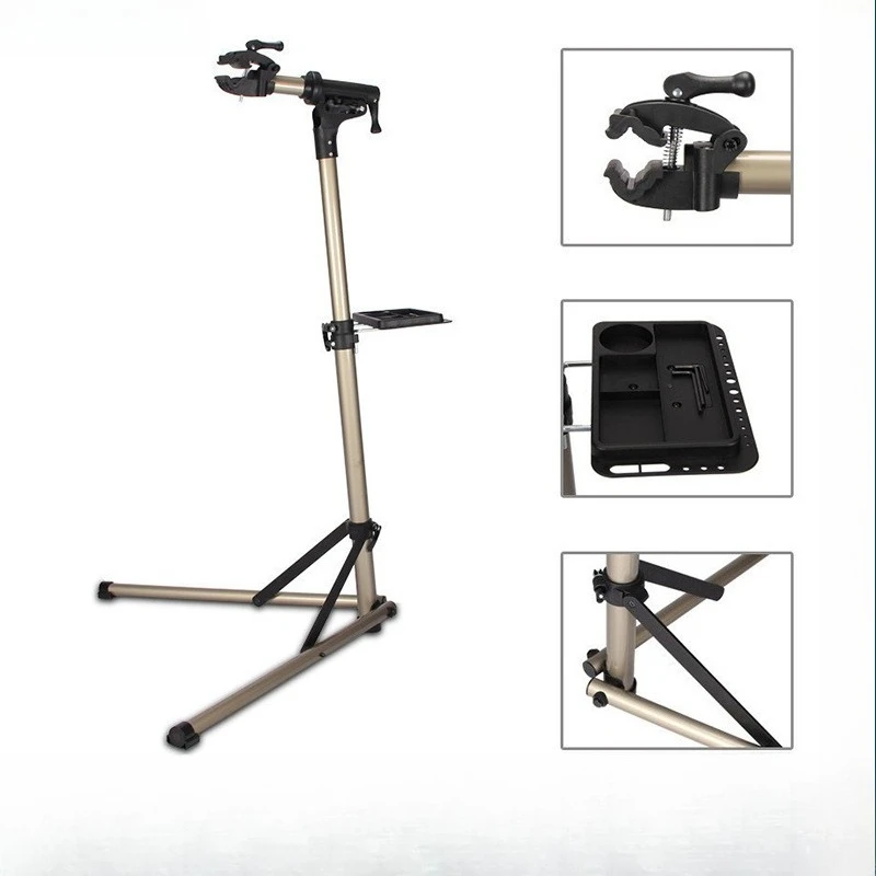 -170 Mountain Road Bike Repair Table, Bike Shop Parking Repair Tool, Bicycle Repair Rack